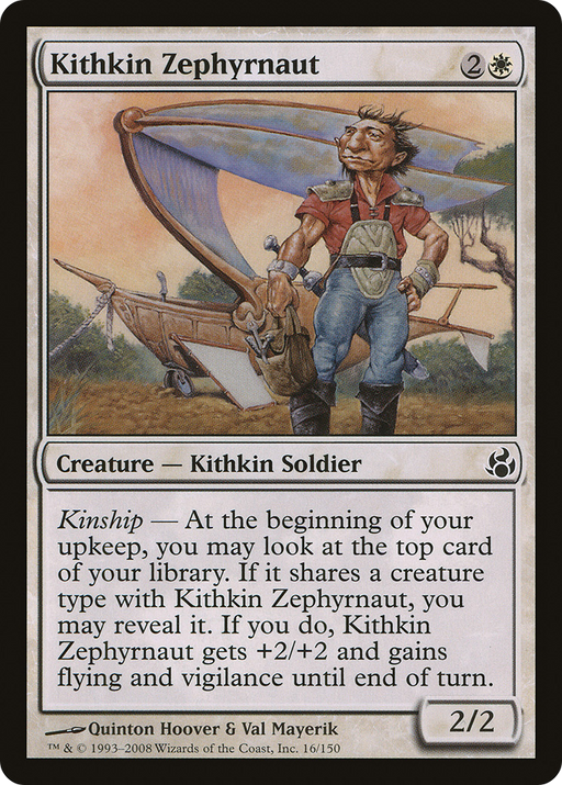 Kithkin Zephyrnaut (MOR-016) [Morningtide] MTG Single Wizards of the Coast