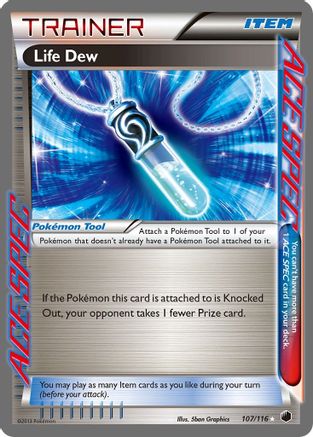 Life Dew (/116) Holofoil [BW: Plasma Freeze] Pokemon Single Pokémon