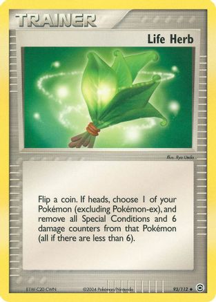Life Herb (/112) Reverse Holofoil [EX: FireRed & LeafGreen] Pokemon Single Pokémon