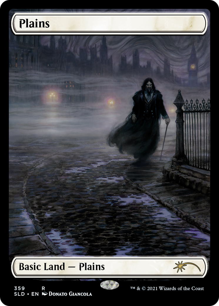 Plains (The Dracula Lands) (SLD-359) [Secret Lair] Drop MTG Single Wizards of the Coast
