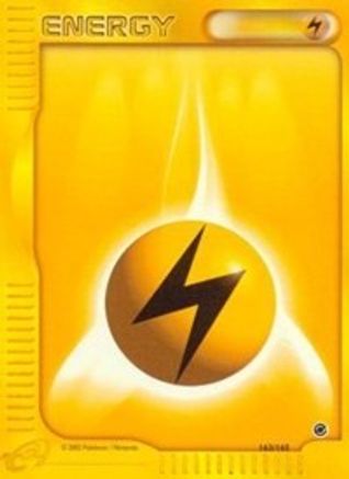 Lightning Energy (163/165) Reverse Holofoil [Vintage: Expedition] Pokemon Single Pokémon