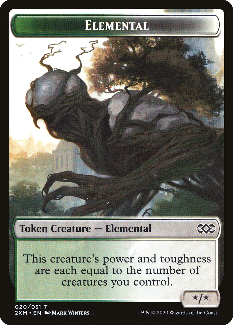 Elemental (T2XM-020) [Tokens] Double Masters Tokens Foil MTG Single Wizards of the Coast