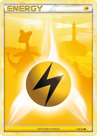 Lightning Energy (118/123) Reverse Holofoil [HGSS: Base Set] Pokemon Single Pokémon