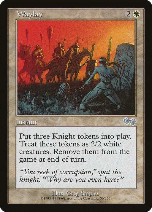 Waylay (USG-056) [Urza's Saga] MTG Single Wizards of the Coast