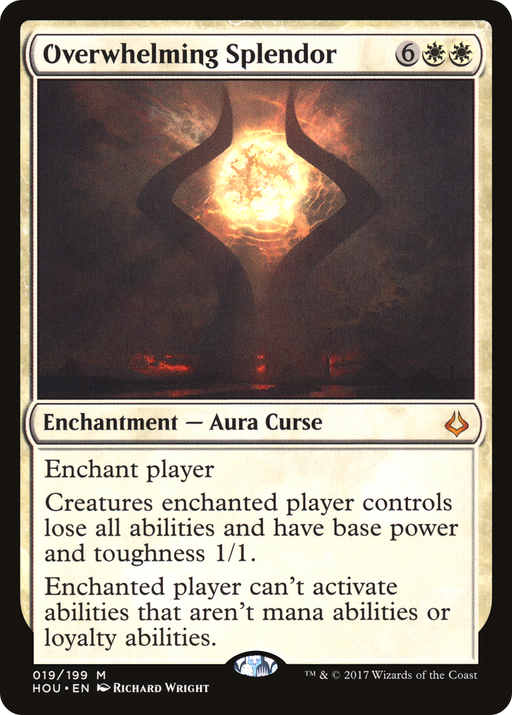 Overwhelming Splendor (HOU-019) [Hour of Devastation] MTG Single Wizards of the Coast