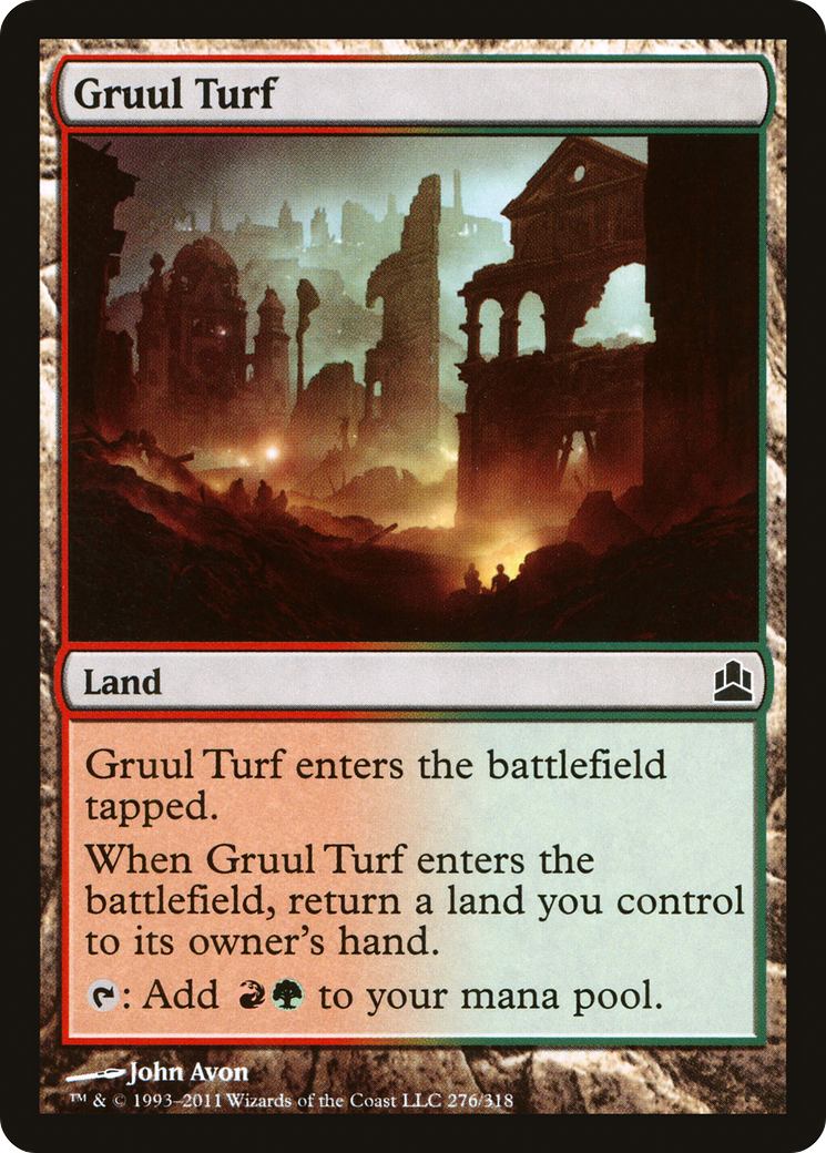 Gruul Turf (CMD-276) [Commander 2011] MTG Single Wizards of the Coast