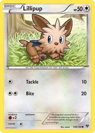 Lillipup (/146) Reverse Holofoil [XY: Base Set] Pokemon Single Pokémon