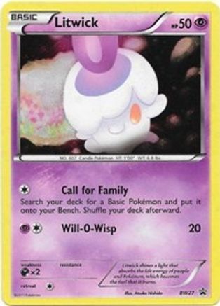 Litwick - BW27 (/101) Holofoil [Promos: BW Promos] Pokemon Single Pokémon