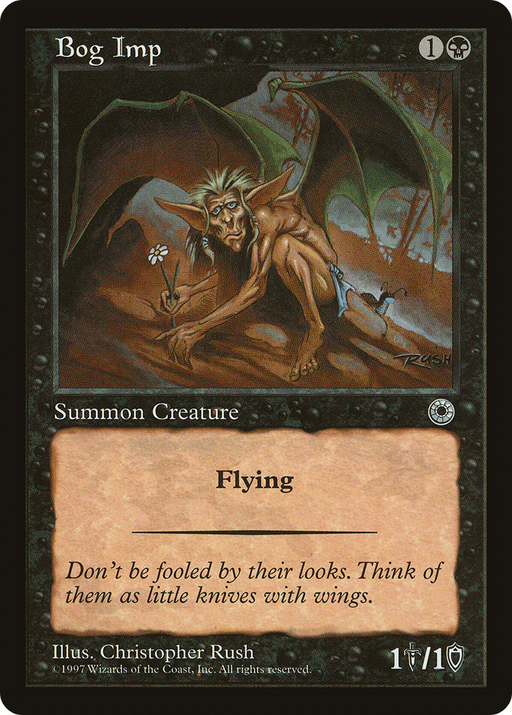 Bog Imp (POR-) [Misc] Portal MTG Single Wizards of the Coast