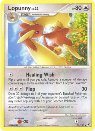 Lopunny (/130) Reverse Holofoil [DP: Base Set] Pokemon Single Pokémon