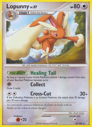 Lopunny (/146) [DP: Legends Awakened] Pokemon Single Pokémon