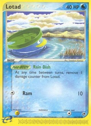 Lotad - 66/100 (66/100) Reverse Holofoil [EX: Sandstorm] Pokemon Single Pokémon
