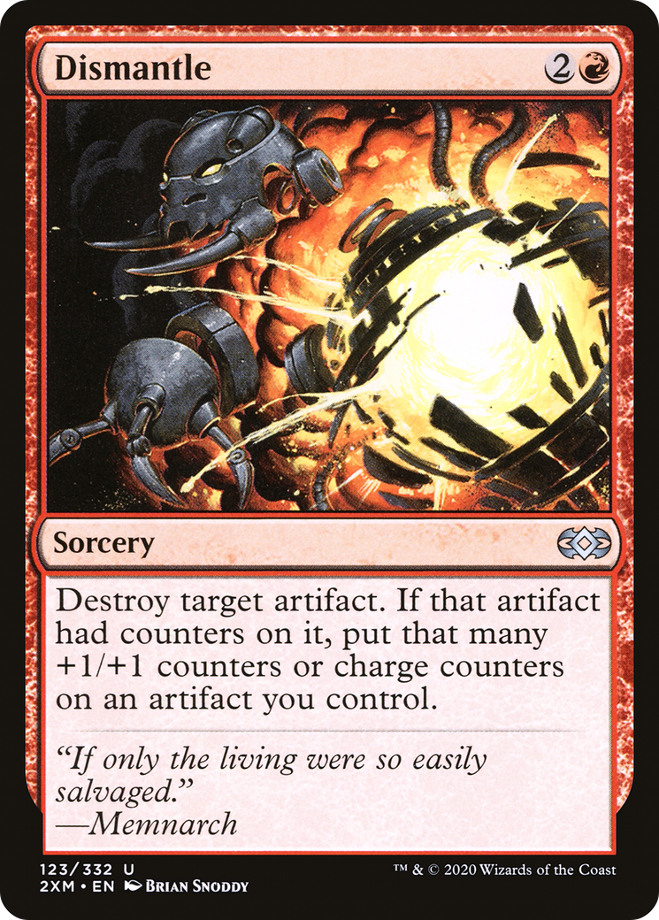Dismantle (2XM-123) [Double Masters] MTG Single Wizards of the Coast