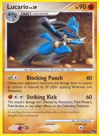 Lucario (2/17) Holofoil [Promos: POP Series 8] Pokemon Single Pokémon