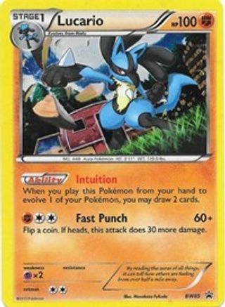 Lucario - BW85 (/101) Holofoil [Promos: BW Promos] Pokemon Single Pokémon