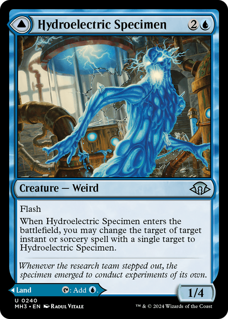 Hydroelectric Specimen (MH3-240) [Modern Horizons 3] MTG Single Wizards of the Coast