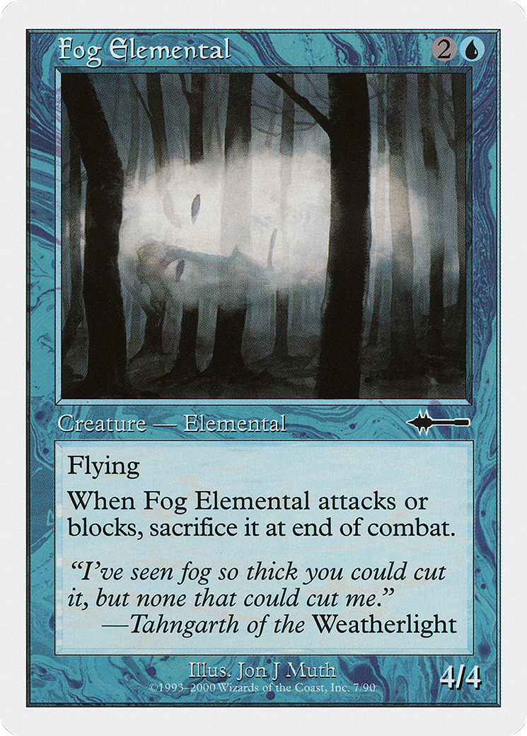 Fog Elemental (BTD-007) [Misc] Beatdown Box Set MTG Single Wizards of the Coast