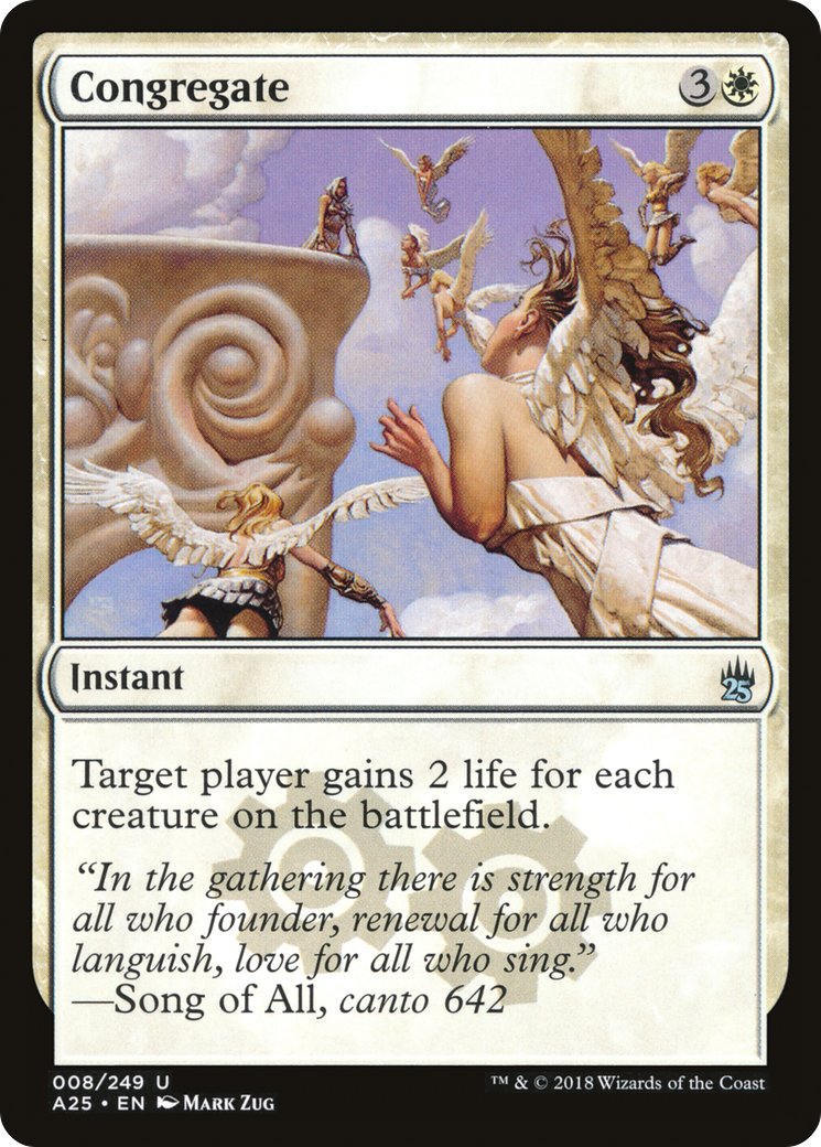 Congregate (A25-008) [Masters 25] Foil MTG Single Wizards of the Coast