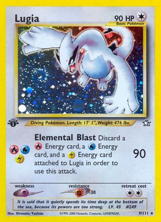 Lugia (/111) 1st Edition Holofoil [Vintage: Neo Genesis] Pokemon Single Pokémon