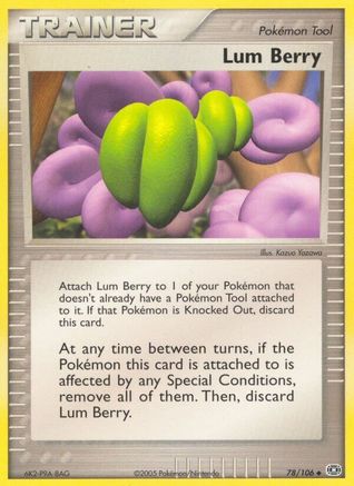 Lum Berry (/106) Reverse Holofoil [EX: Emerald] Pokemon Single Pokémon