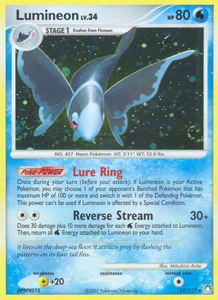 Lumineon (/123) Holofoil [DP: Mysterious Treasures] Pokemon Single Pokémon