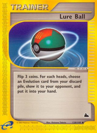 Lure Ball (128/144) - [Vintage: Skyridge] Pokemon Single Pokémon
