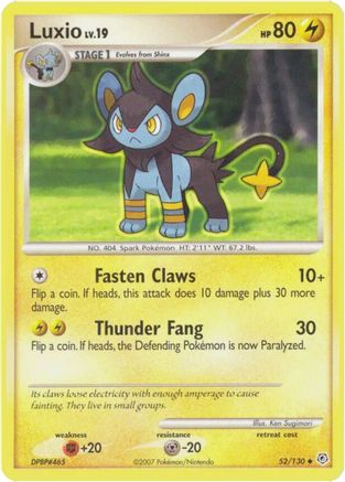 Luxio (/130) [DP: Base Set] Pokemon Single Pokémon