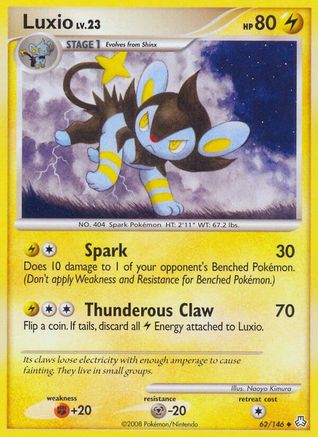 Luxio (/146) [DP: Legends Awakened] Pokemon Single Pokémon