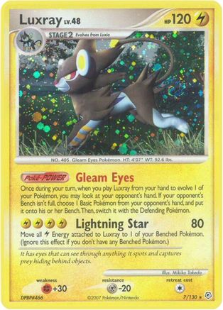 Luxray (/130) Holofoil [DP: Base Set] Pokemon Single Pokémon