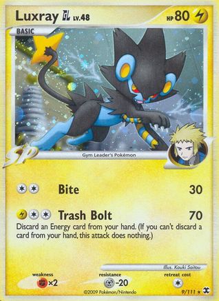 Luxray GL (/111) Holofoil [Platinum: Rising Rivals] Pokemon Single Pokémon