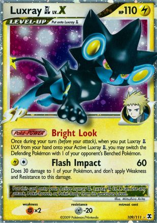 Luxray GL Lv.X (/111) Holofoil [Platinum: Rising Rivals] Pokemon Single Pokémon