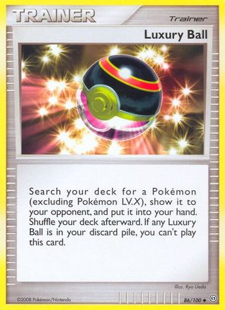 Luxury Ball (86/100) Reverse Holofoil [DP: Stormfront] Pokemon Single Pokémon