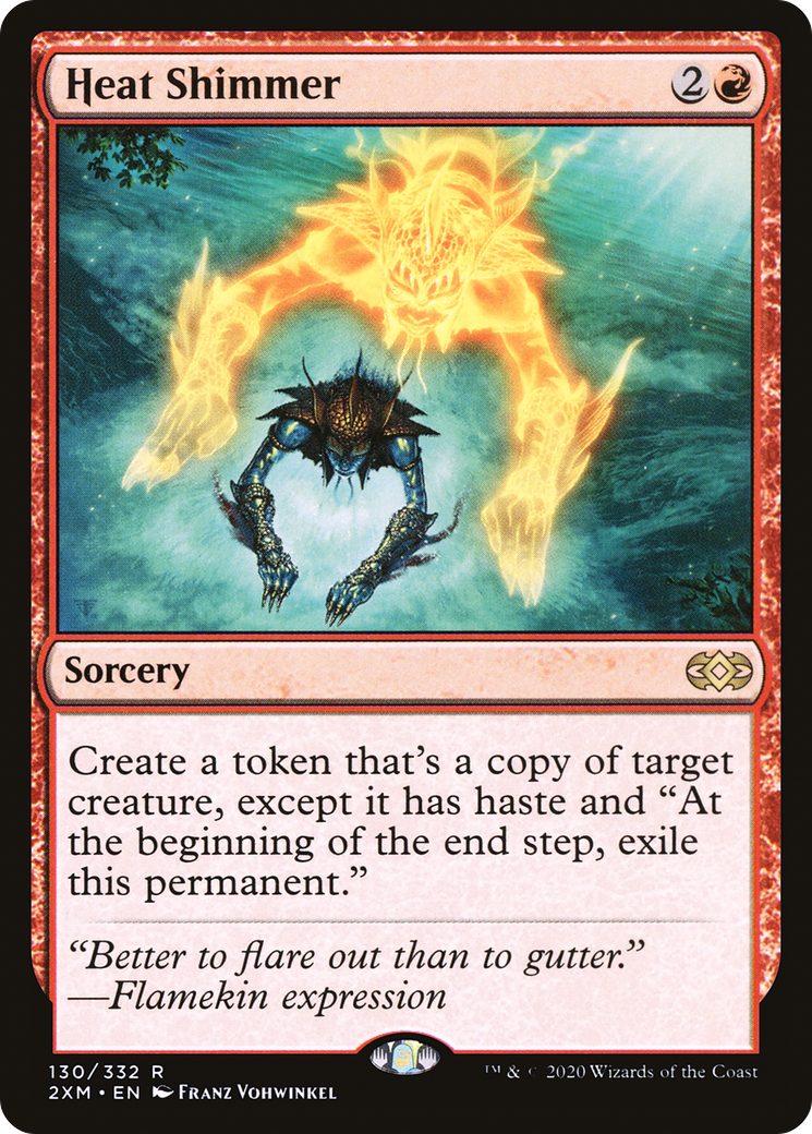 Heat Shimmer (2XM-130) [Double Masters] MTG Single Wizards of the Coast