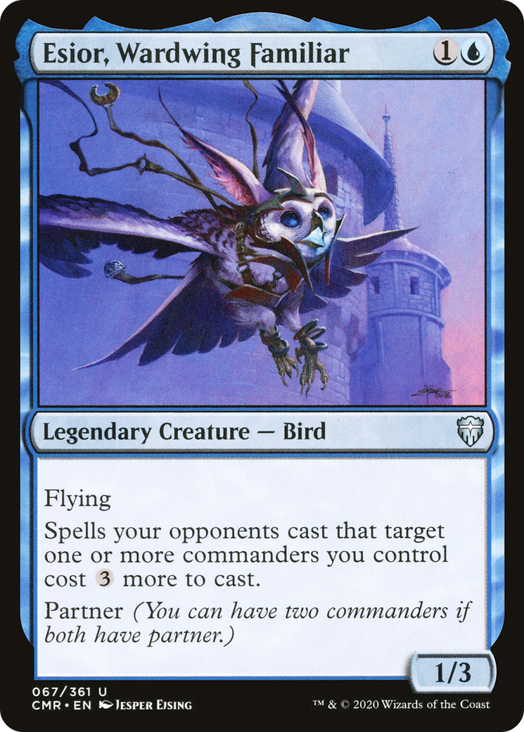 Esior, Wardwing Familiar (CMR-067) [Commander Legends] MTG Single Wizards of the Coast