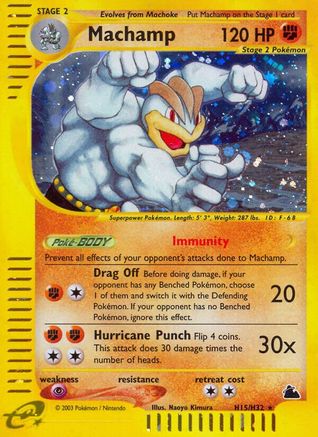Machamp (H15) (/144) Holofoil [Vintage: Skyridge] Pokemon Single Pokémon