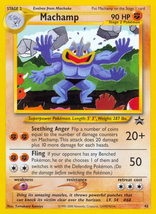 Machamp (43/53) [Promos: WoTC Promo] Pokemon Single Pokémon