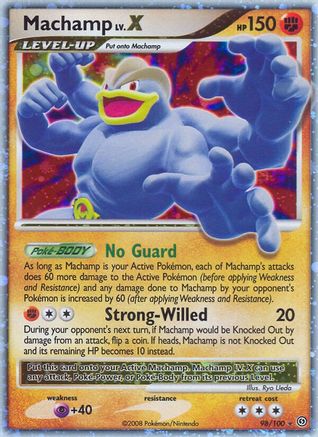 Machamp LV.X 98/100 Holofoil [DP: Stormfront] Pokemon Single Pokémon