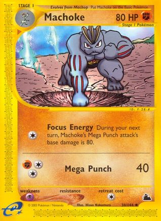 Machoke (/144) Reverse Holofoil [Vintage: Skyridge] Pokemon Single Pokémon