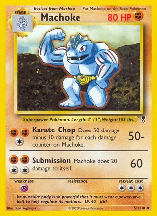 Machoke (/110) Reverse Holofoil [Vintage: Legendary Collection] Pokemon Single Pokémon