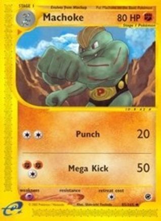Machoke (/165) Reverse Holofoil [Vintage: Expedition] Pokemon Single Pokémon
