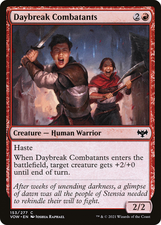 Daybreak Combatants (VOW-153) [Innistrad: Crimson Vow] MTG Single Wizards of the Coast