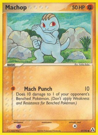 Machop (/92) Reverse Holofoil [EX: Legend Maker] Pokemon Single Pokémon