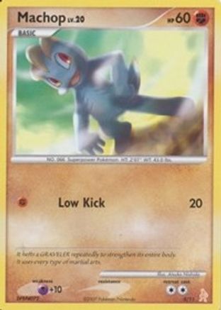 Machop () [DP: Trainer Kit Manaphy & Lucario] Pokemon Single Pokémon