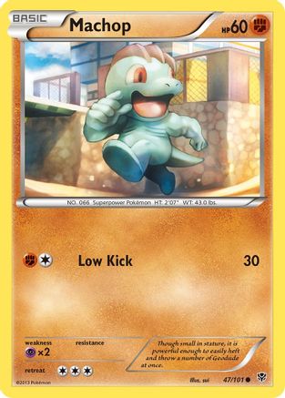 Machop (/101) [BW: Plasma Blast] Pokemon Single Pokémon