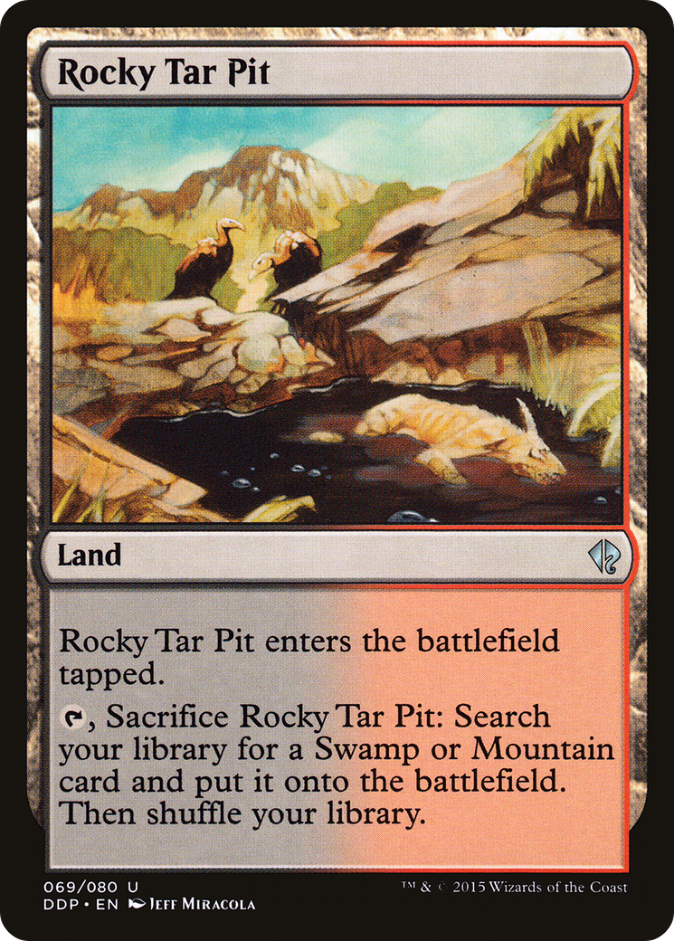 Rocky Tar Pit (DDP-069) [Misc] Duel Decks: Zendikar vs. Eldrazi MTG Single Wizards of the Coast