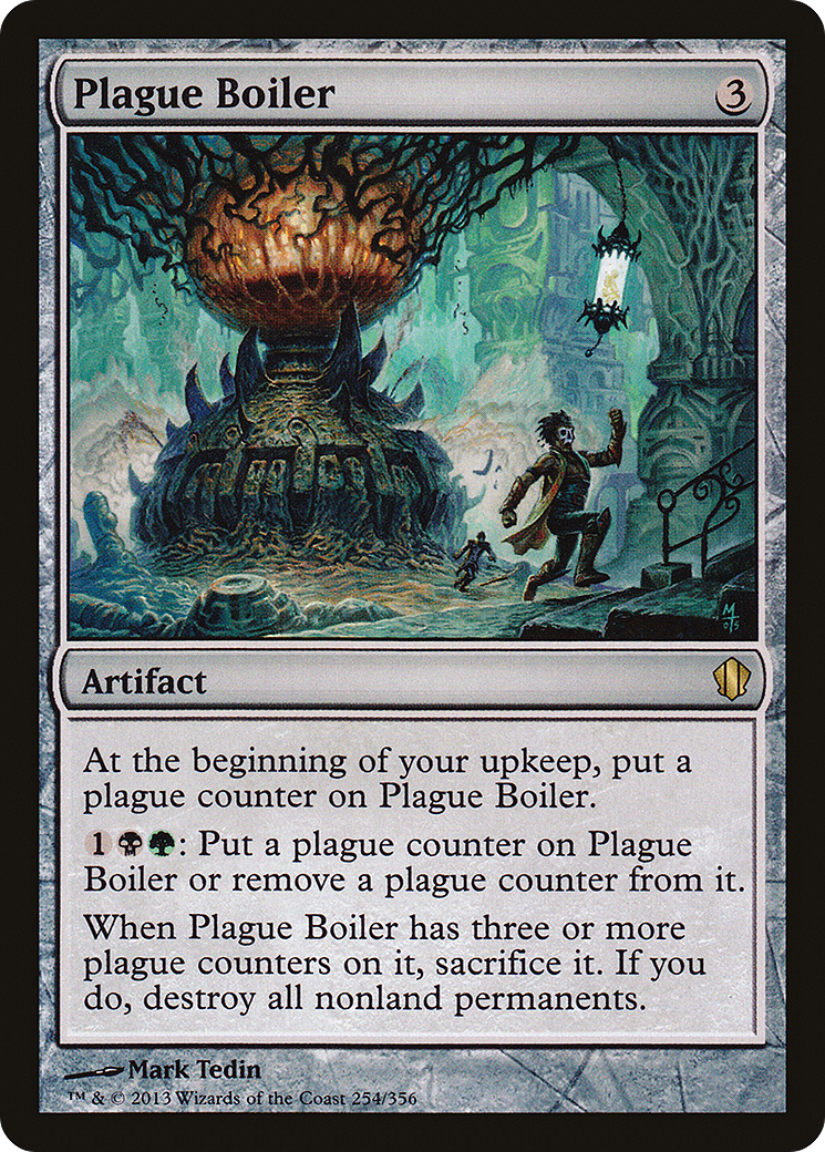 Plague Boiler (C13-254) [Commander 2013] MTG Single Wizards of the Coast