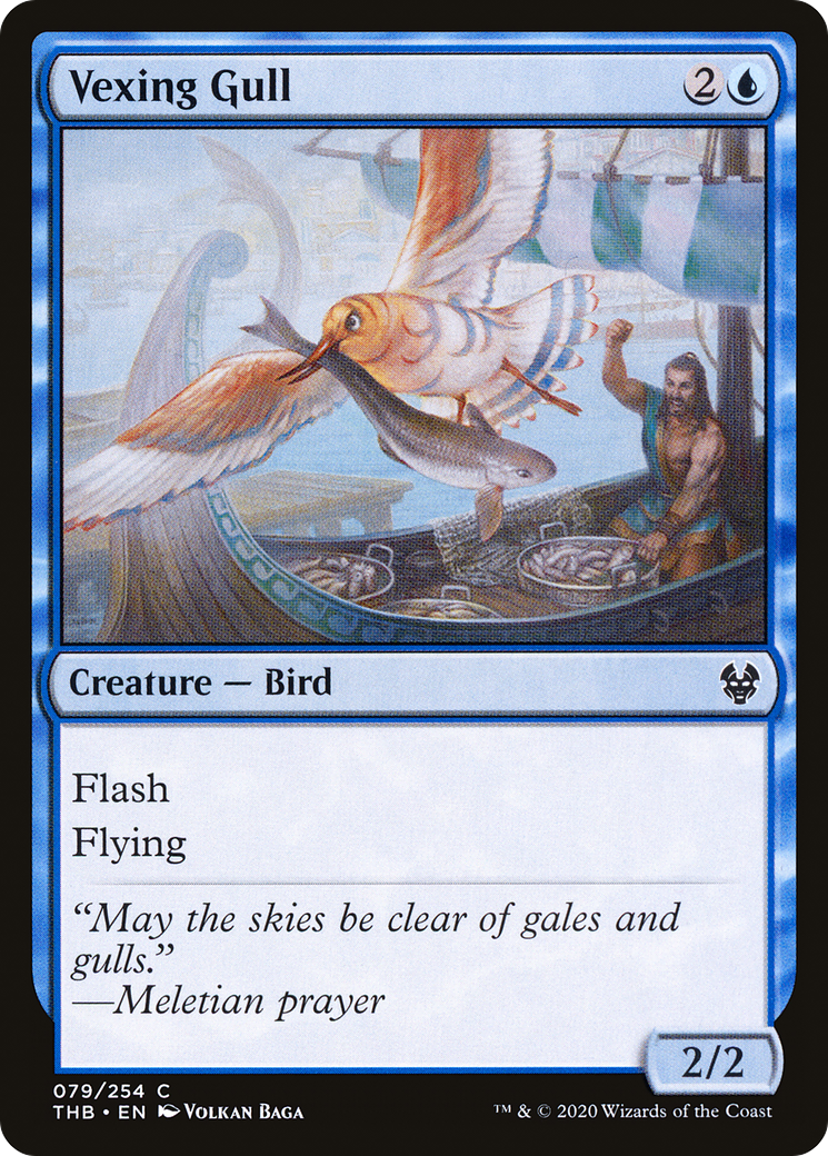 Vexing Gull (THB-079) [Theros Beyond Death] Foil MTG Single Wizards of the Coast