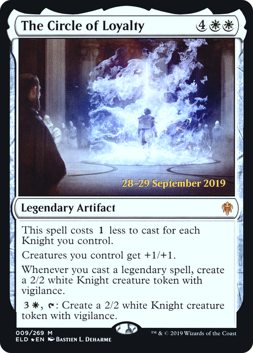 The Circle of Loyalty (PRE-009) [Throne of Eldraine Promos] Foil MTG Single Wizards of the Coast