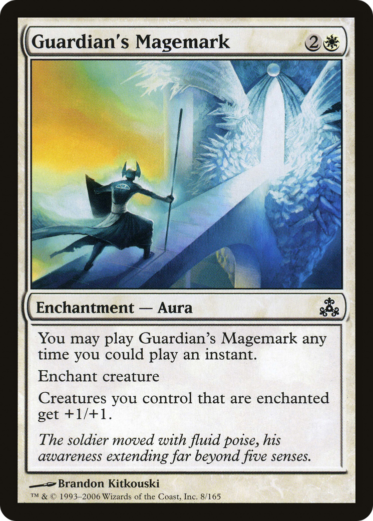 Guardian's Magemark (GPT-008) [Guildpact] Foil MTG Single Wizards of the Coast