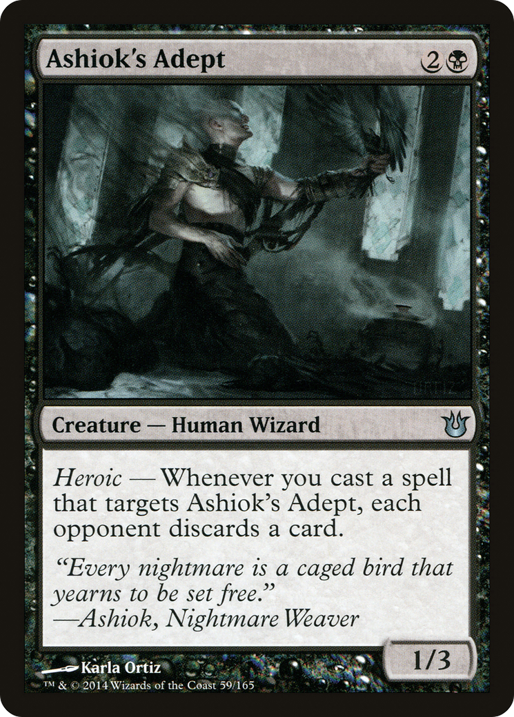 Ashiok's Adept (BNG-059) [Born of the Gods] MTG Single Wizards of the Coast